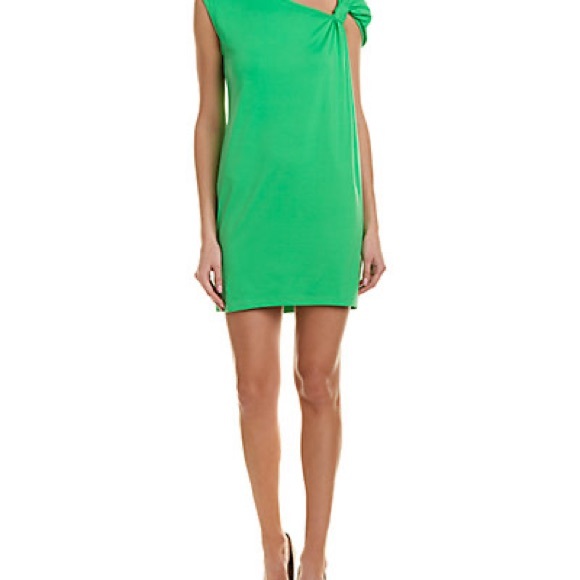 Susana Monaco Green Shift Dress, M - Picture 2 of 2